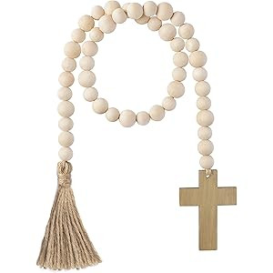 Farmhouse Beaded Cross | Amazon (US)
