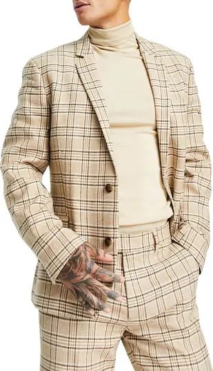 Slim Fit Check Plaid Suit Jacket | Nordstrom