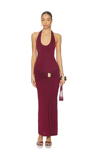 Julietta Halter Dress in Sangria | Revolve Clothing (Global)