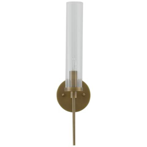 Currey & Company Bellings 18 1/4" High Antique Brass Wall Sconce | Lamps Plus