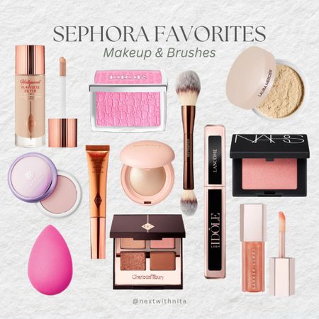 My makeup essential favorites from Sephora! Rouge members 20% off,  VIB 15%, everything else 10% off. Sephora collection 30% off 🤍

#LTKGiftGuide #LTKHolidaySale #LTKbeauty