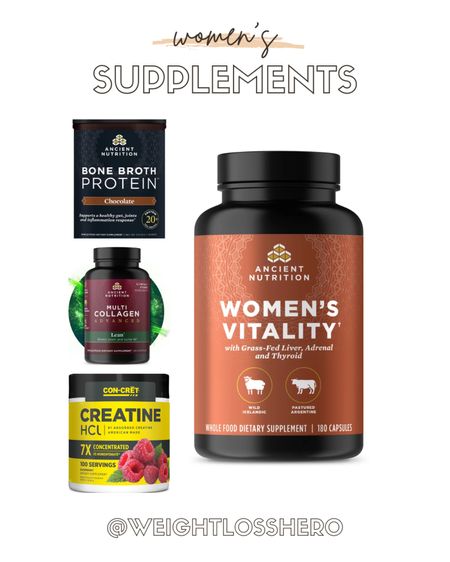 Here are the women’s supplements we love for those following the ViCera diet & lifestyle!

#LTKfitness