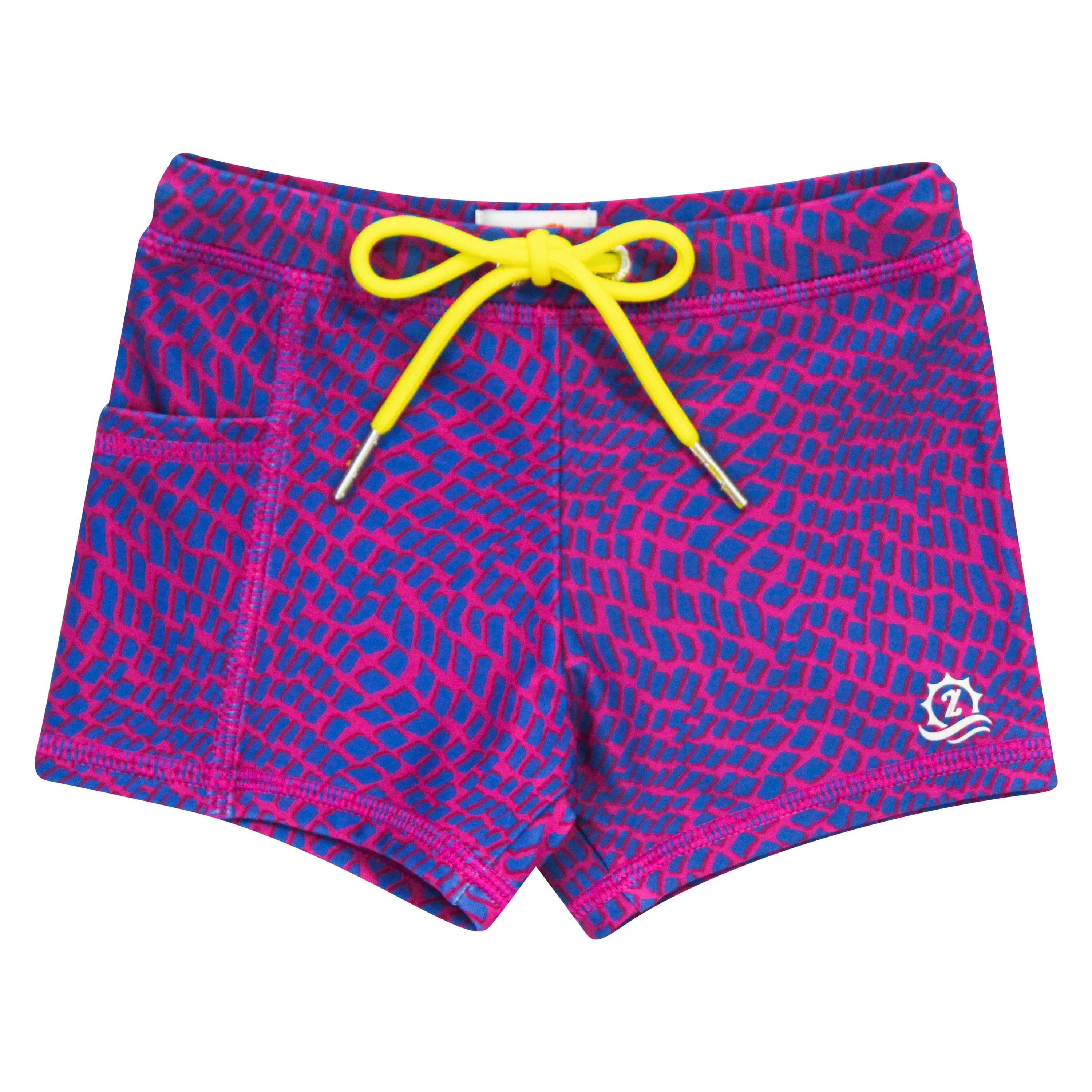 Kids Euro Swim Shorties | "In Disguise" | SwimZip