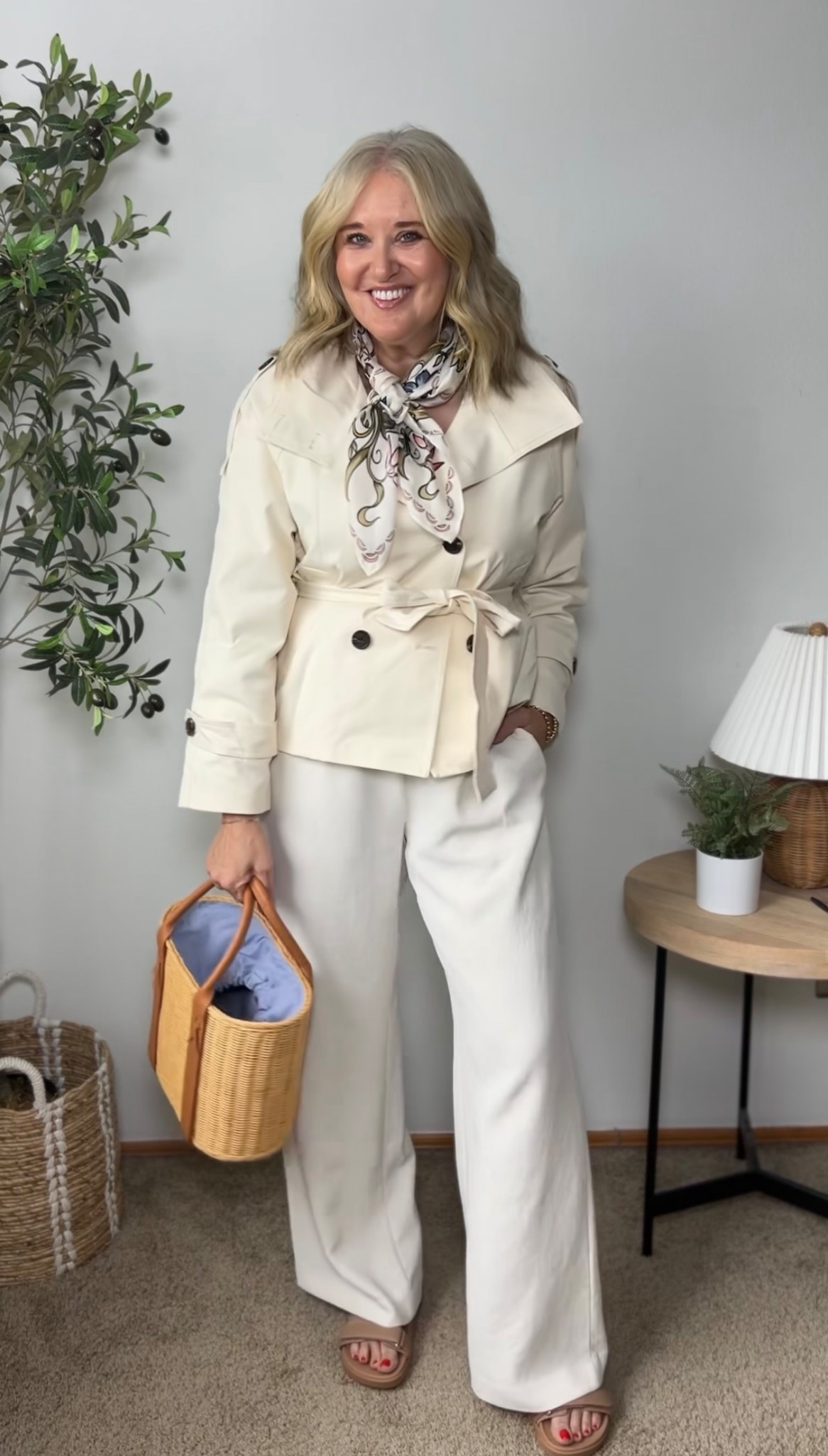 Spring Summer Outfit
Jacket size medium
Pants size medium regular 

#LTKOver40 #LTKgrwm #LTKdayinmylife