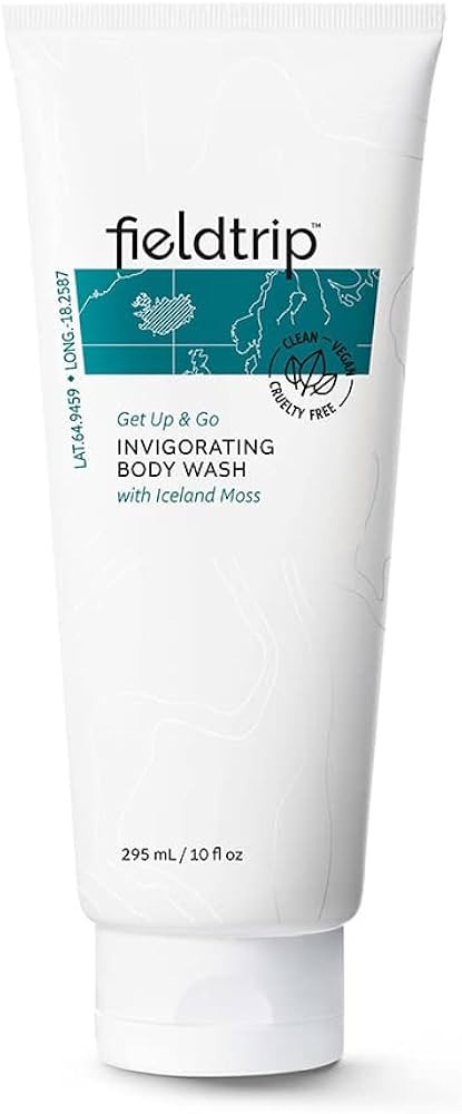 Fieldtrip Get Up & Go Invigorating Body Wash with Iceland Moss - Clean, Vegan & Cruelty-Free - 10... | Amazon (US)