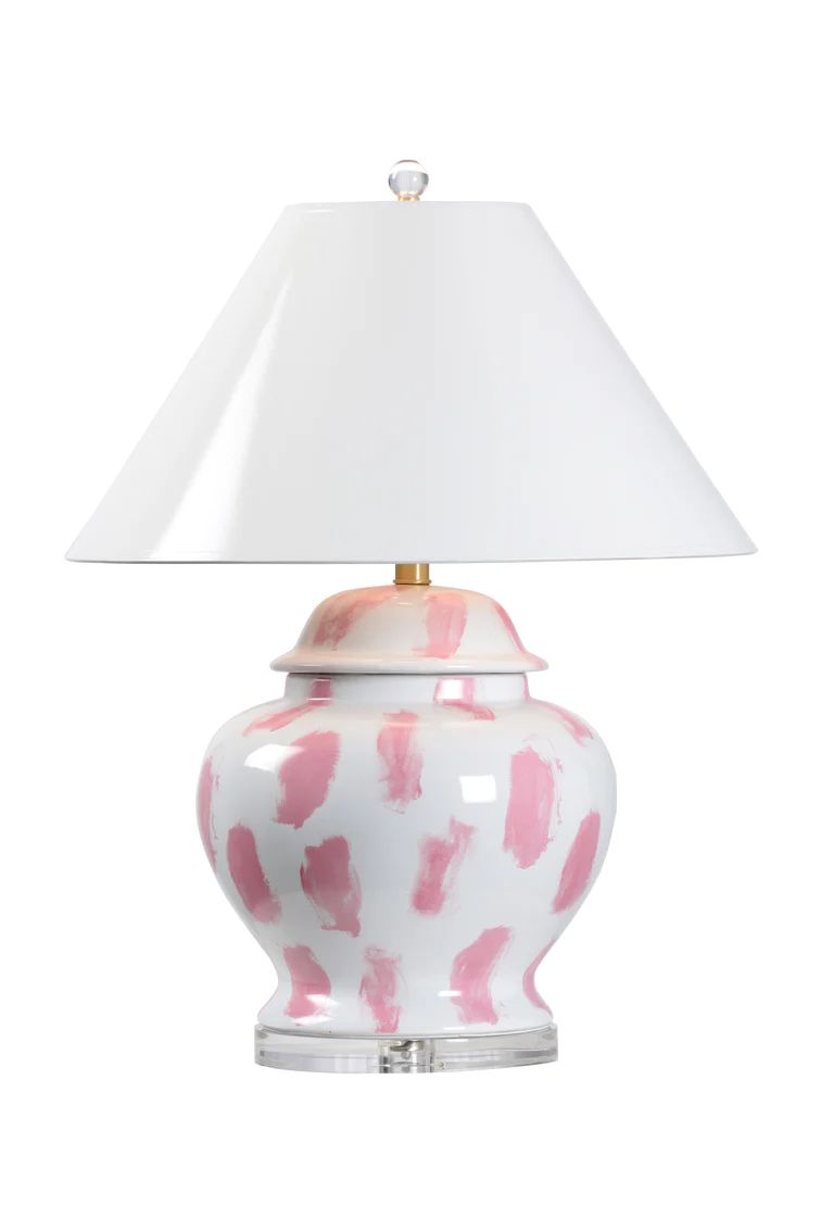 Pink Burge Vase Lamp | Dashing Trappings