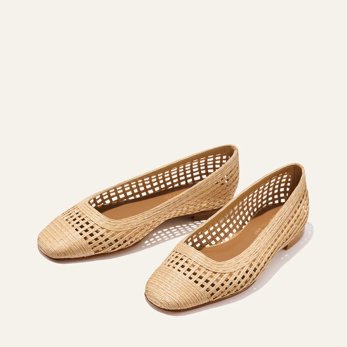 Julia Berolzheimer x Margaux: The Fonteyn - Natural Grid Raffia | Margaux