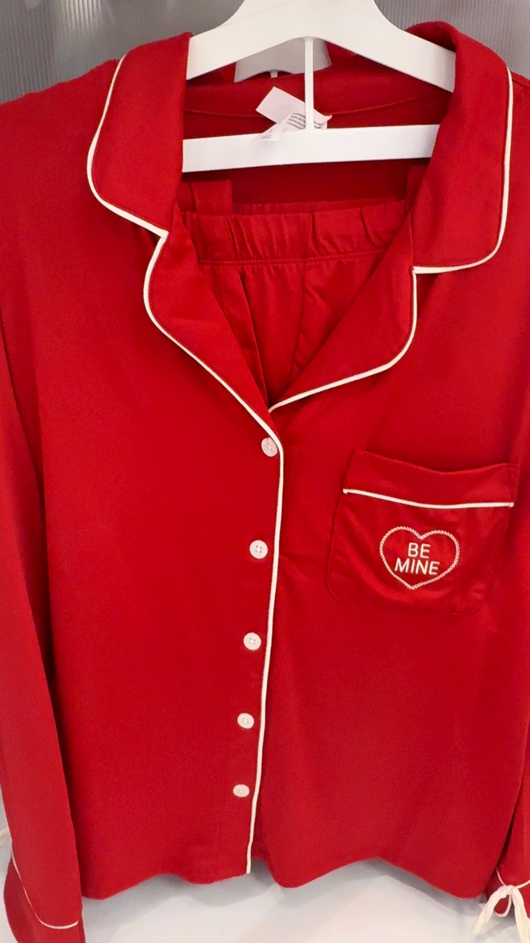 adorable pjs for Valentine’s day ❤️