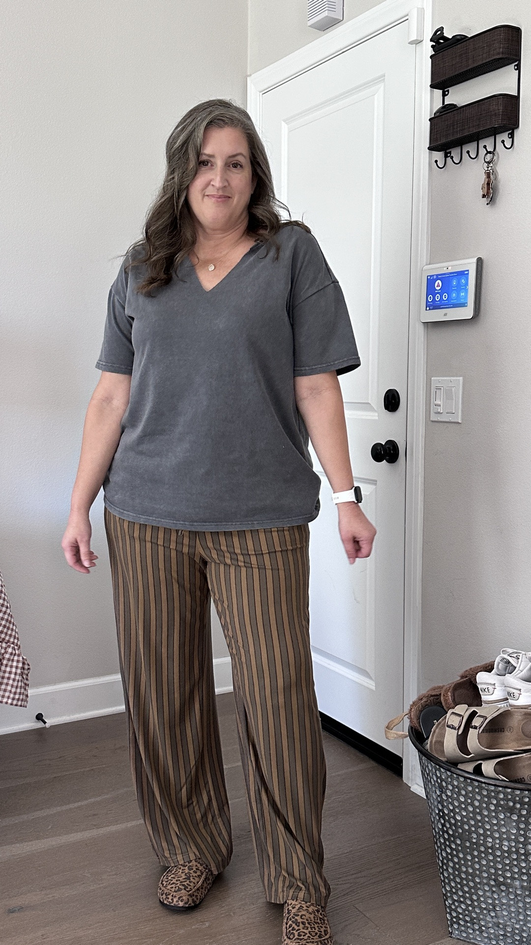 Acelitt Women Casual Drawstring Elastic Waist Loose Wide Leg Striped Pants with Pockets, S-XXL

#LTKMidsize #LTKPlusSize #LTKPetite