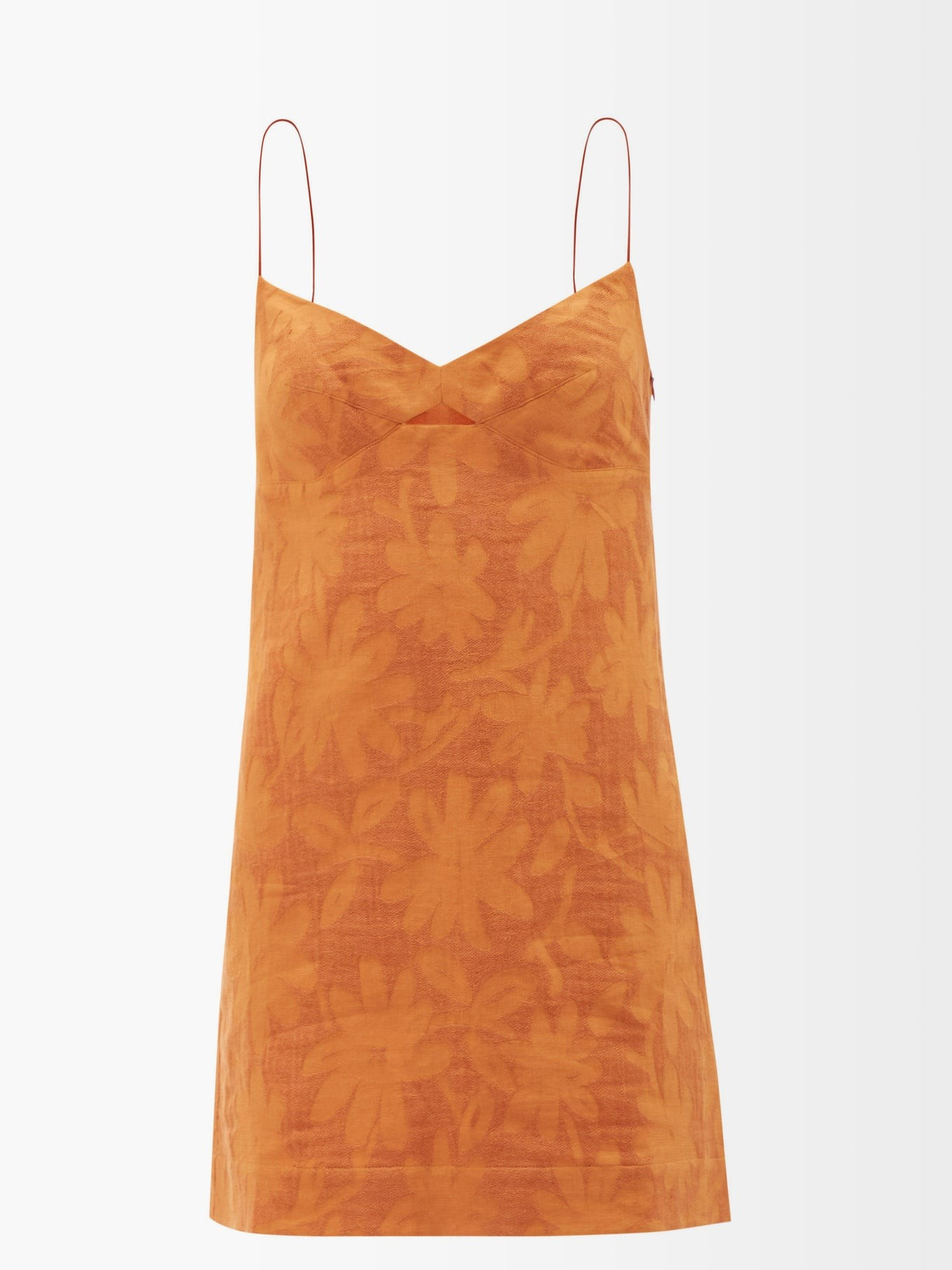 Vittoria floral-print cotton-blend mini dress | Three Graces London | Matches (US)