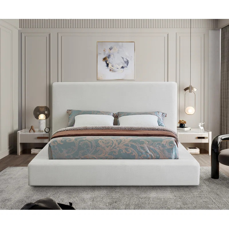 Ishia Upholstered Platform Bed | Wayfair North America