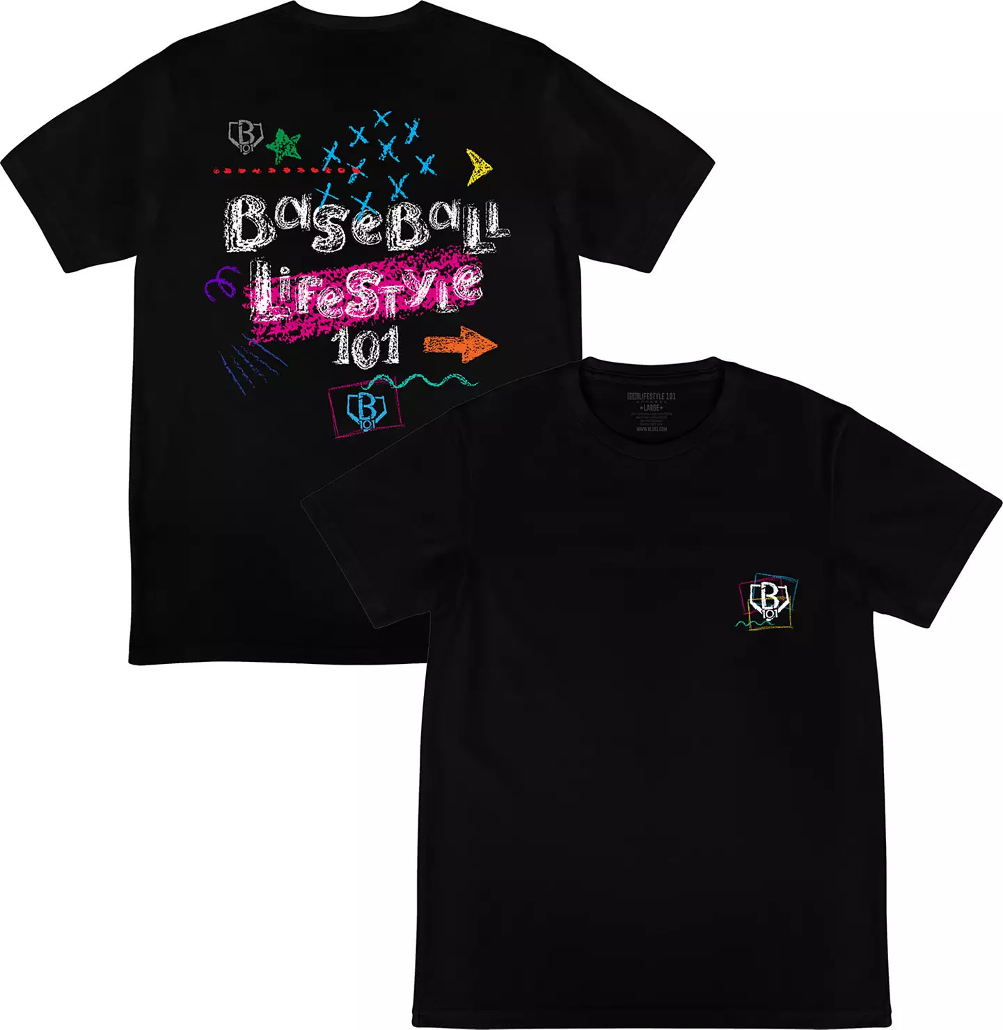 Baseball Lifestyle 101 Boys' Chalkboard Shirt | DICK'S Sporting Goods