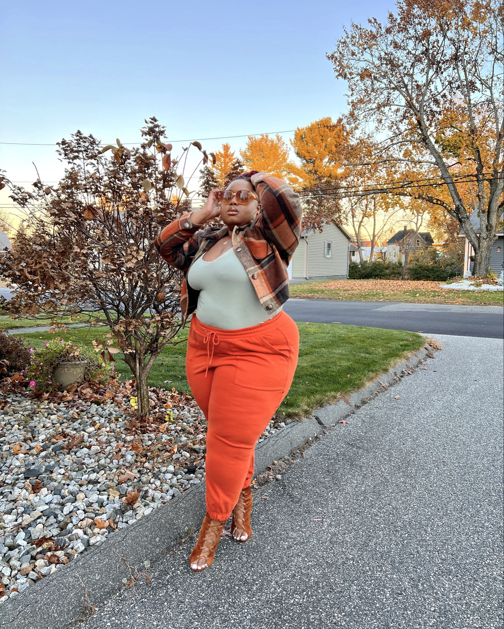 This Jacket is sooo stylish! Pair with sweats like me or jeans! 😍🧡

#LTKStyleTip #LTKPlusSize #LTKFindsUnder50