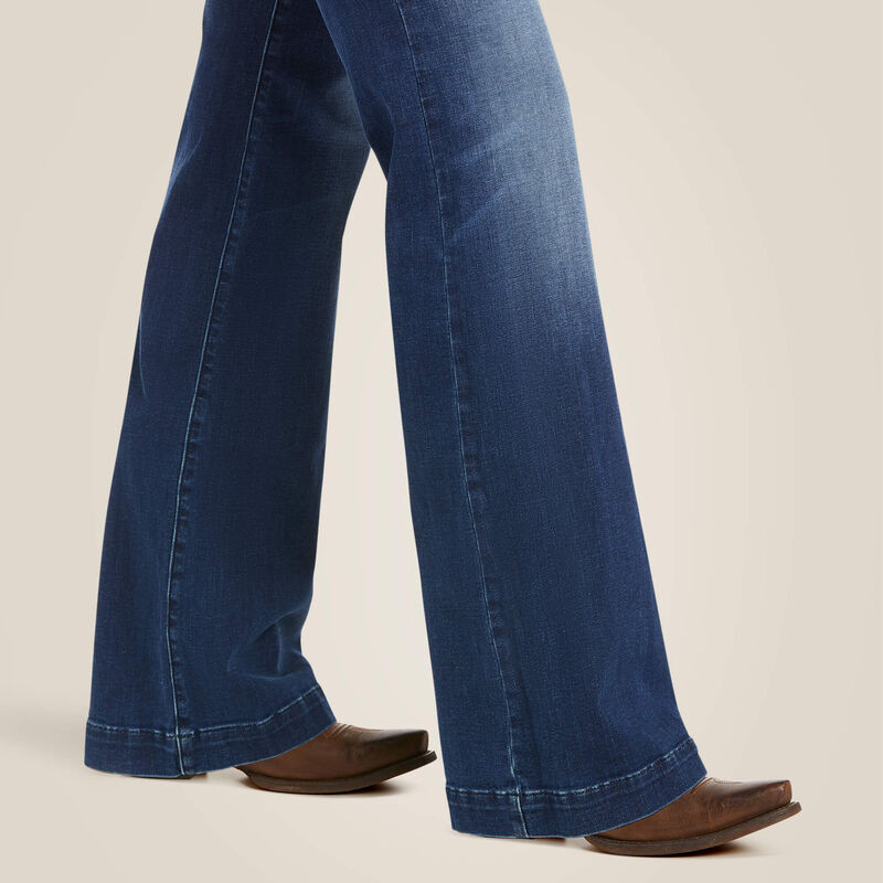 Trouser Mid Rise Stretch Kelsea Wide Leg Jean | Ariat (US)