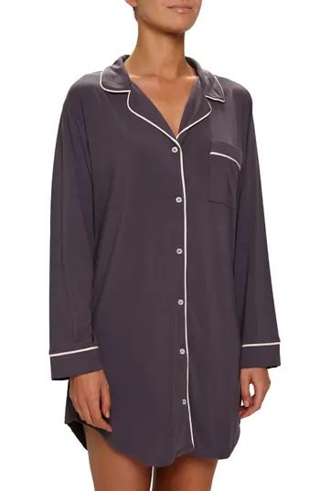 Women's Eberjey Gisele Stretch Jersey Sleep Shirt | Nordstrom