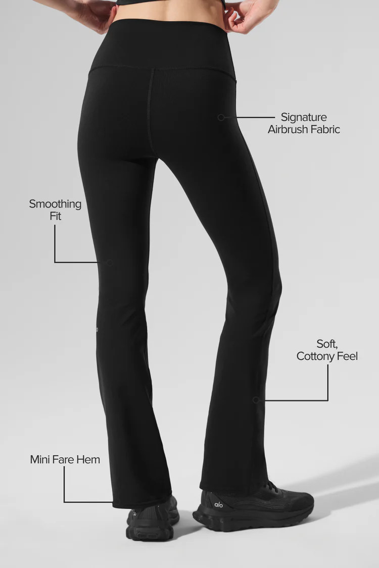 Airbrush High-Waist 7/8 Bootcut Legging | Alo Yoga (US)