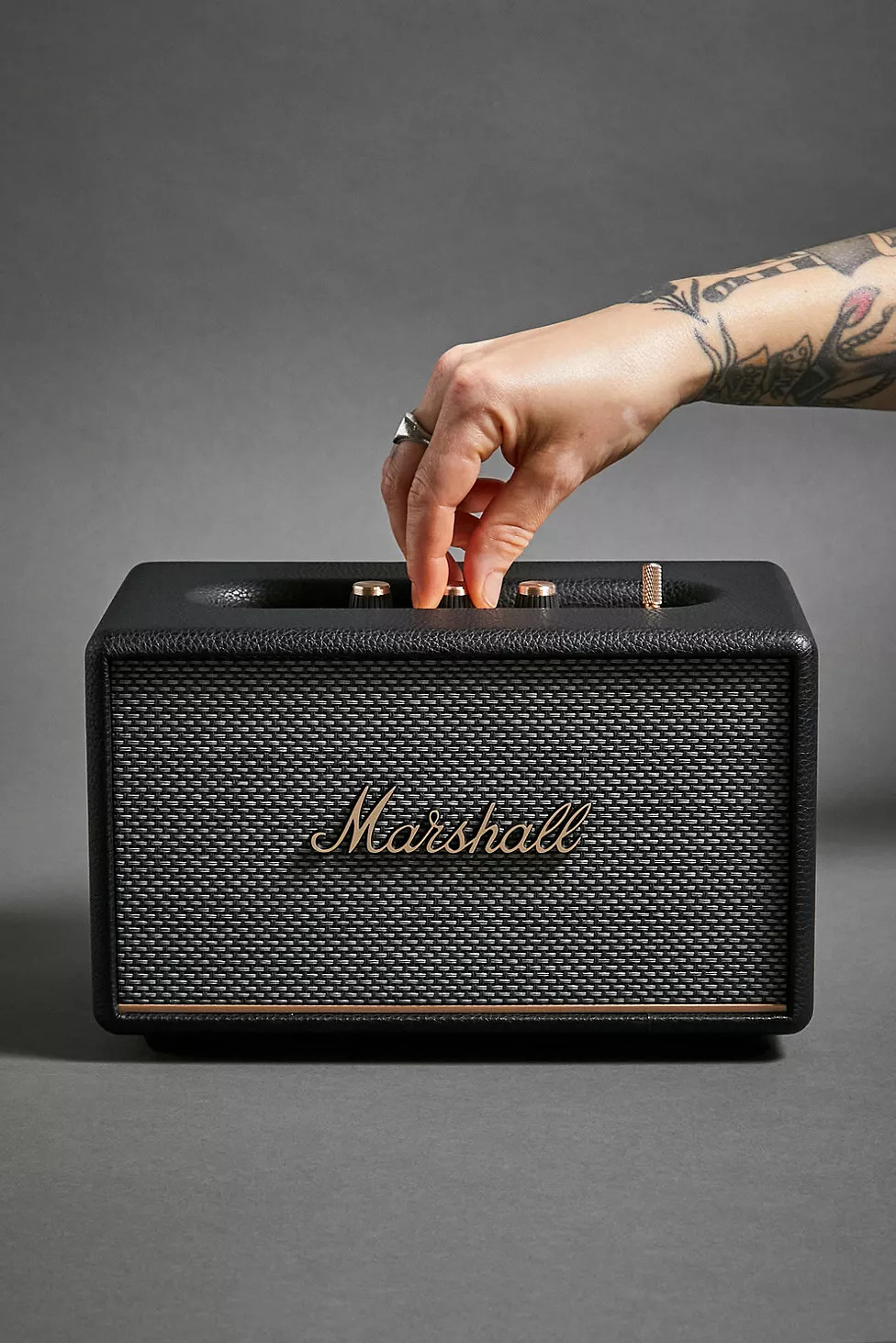 Marshall Black Acton III Home Bluetooth Speaker | Urban Outfitters (EU)