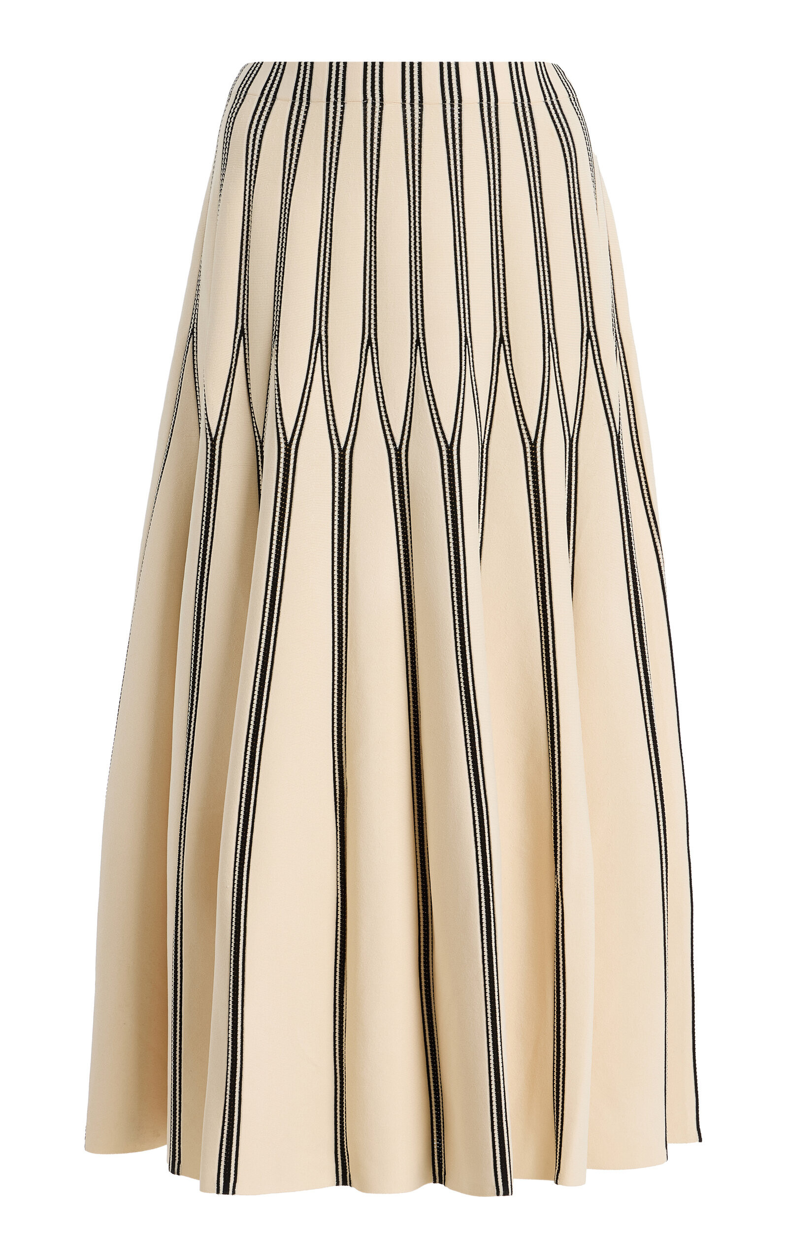 Rebellion Striped Knit Midi Skirt | Moda Operandi (Global)