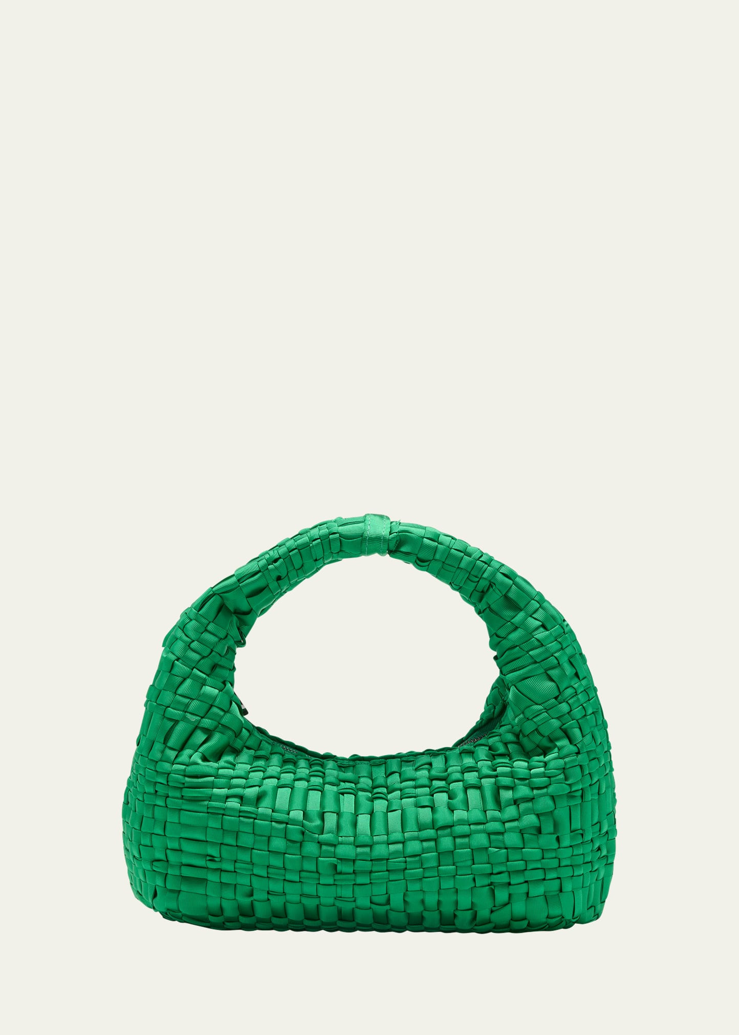 Maria La Rosa Rebirth Woven Ribbon Top-Handle Bag | Bergdorf Goodman