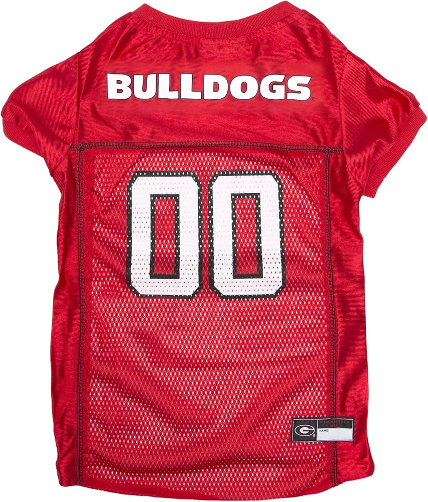 Pets First NCAA College Georgia Bulldogs Mesh Jersey for DOGS & CATS, X-Large. Licensed Big Dog J... | Amazon (US)