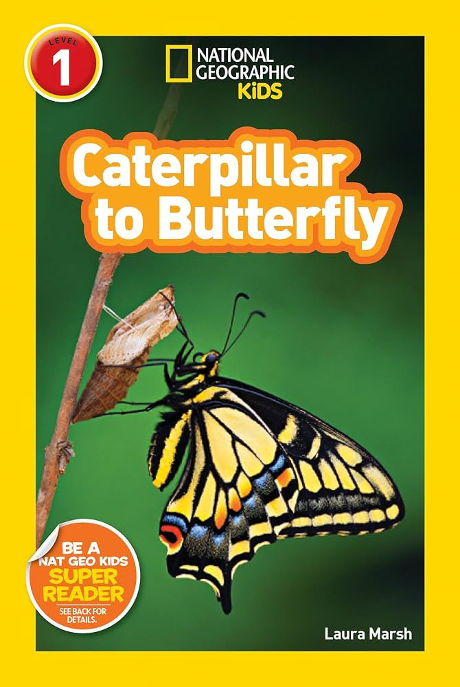 Caterpillar to Butterfly (National Geographic Kids Explore! Readers, Level 1) (National Geographi... | Amazon (US)