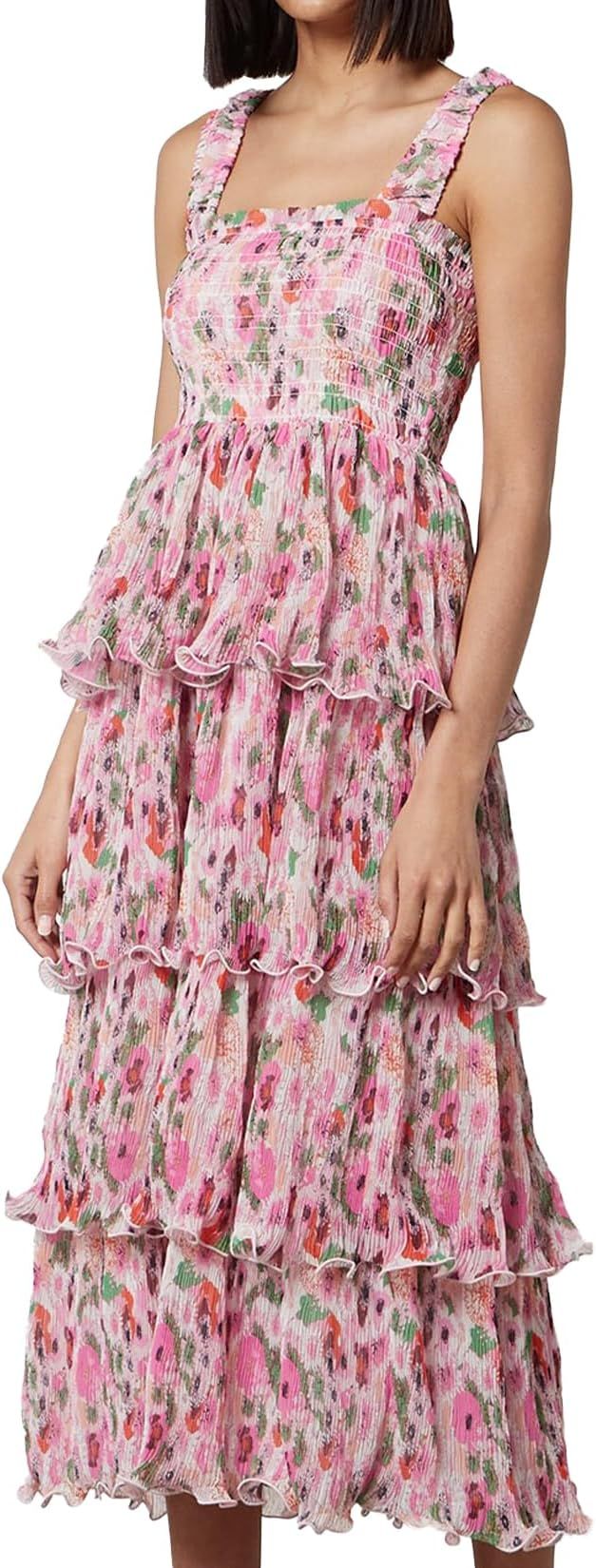 Floral Party Dress Tea Party Dress Y2k Dress | Amazon (US)
