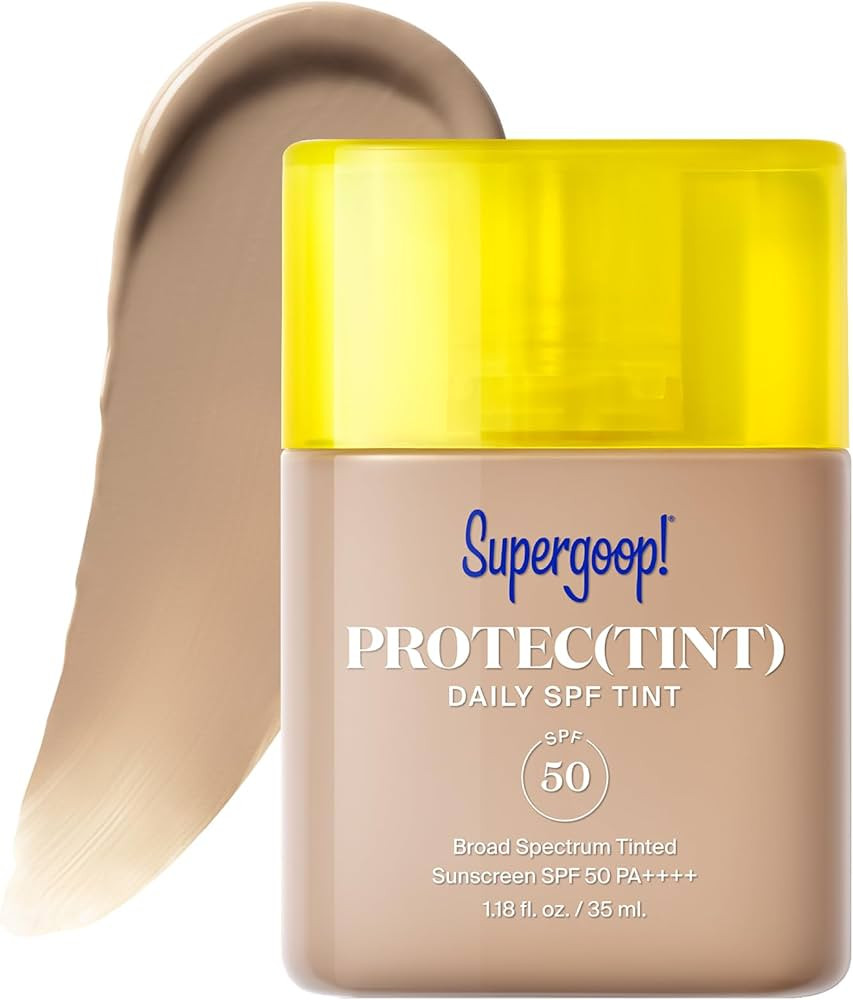 Supergoop! Protec(tint) Daily Skin Tint SPF 50 - Light, Buildable Coverage for Immediately Smooth... | Amazon (US)