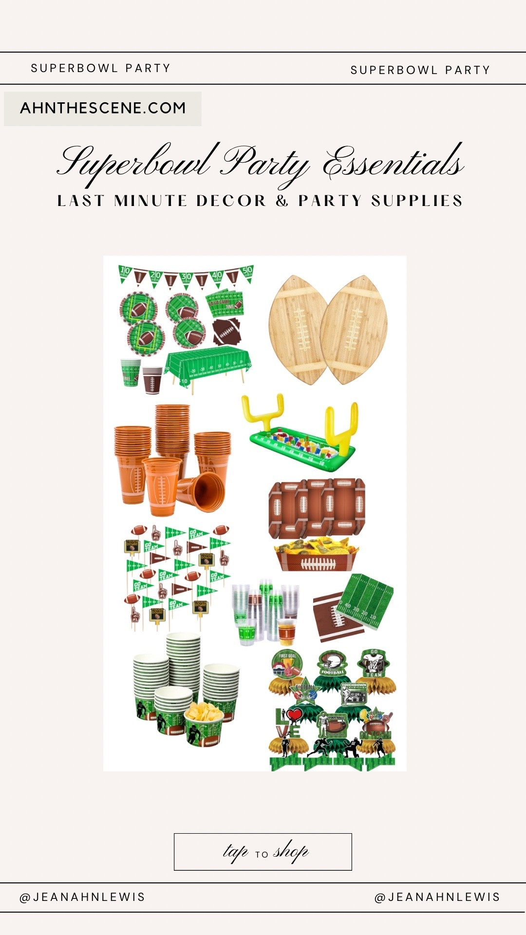 Super Bowl party essentials 🏈 Go Seahawks 💙💚🙌

#LTKSeasonal #LTKHome