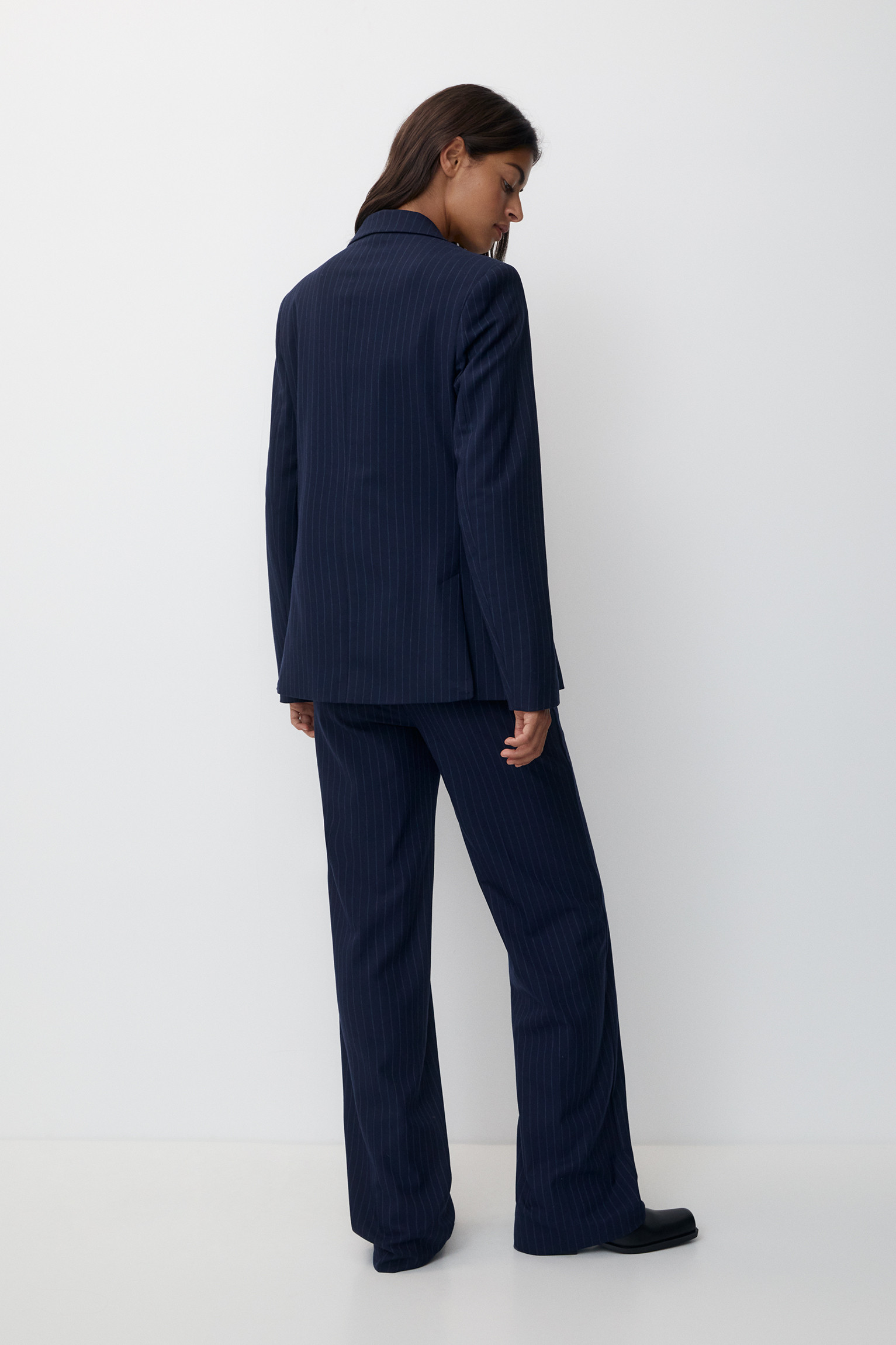 Blazer mit Nadelstreifen | PULL and BEAR DE