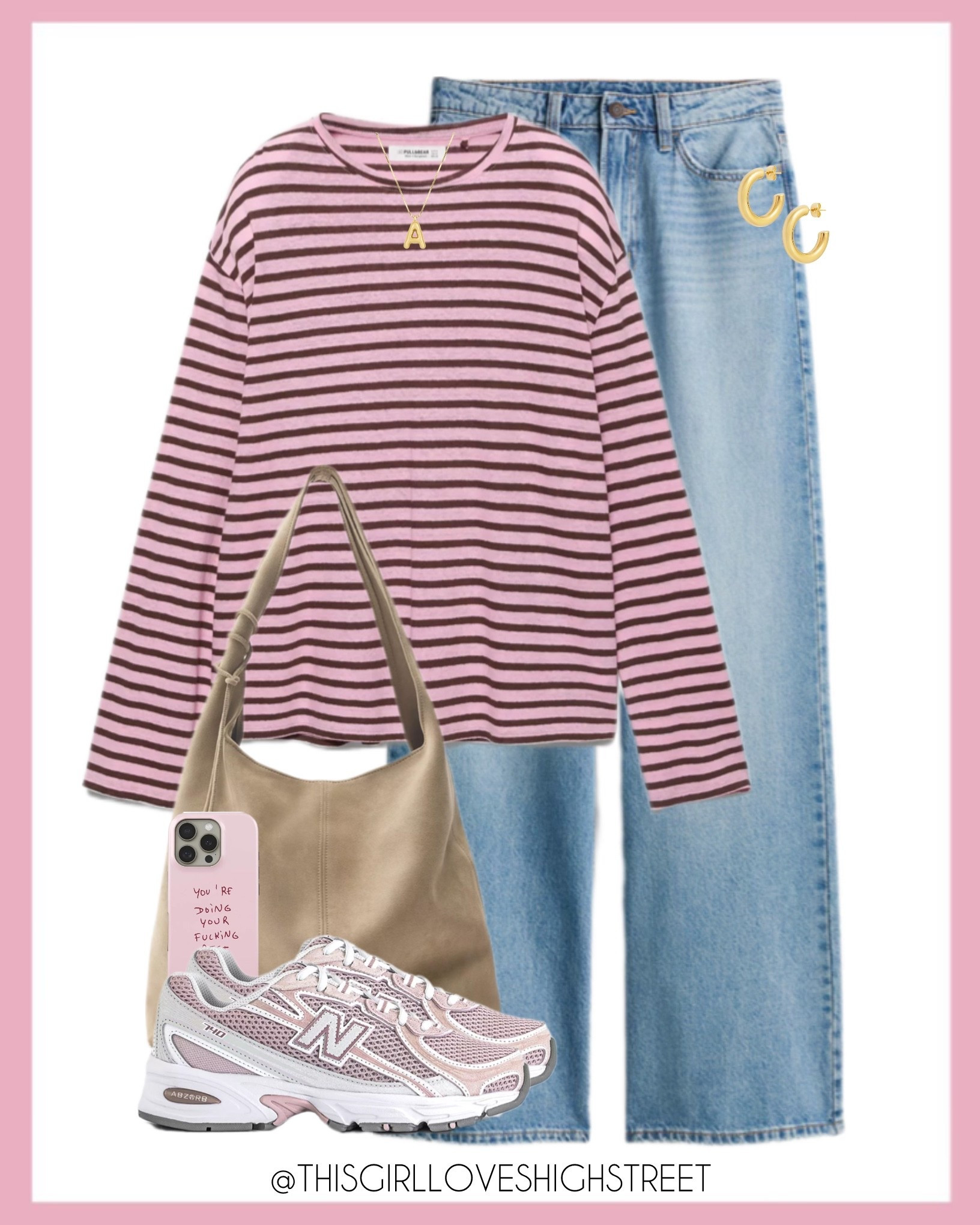 Stripes casual spring outfit 

#LTKspring #LTKUK #LTKspringtrends