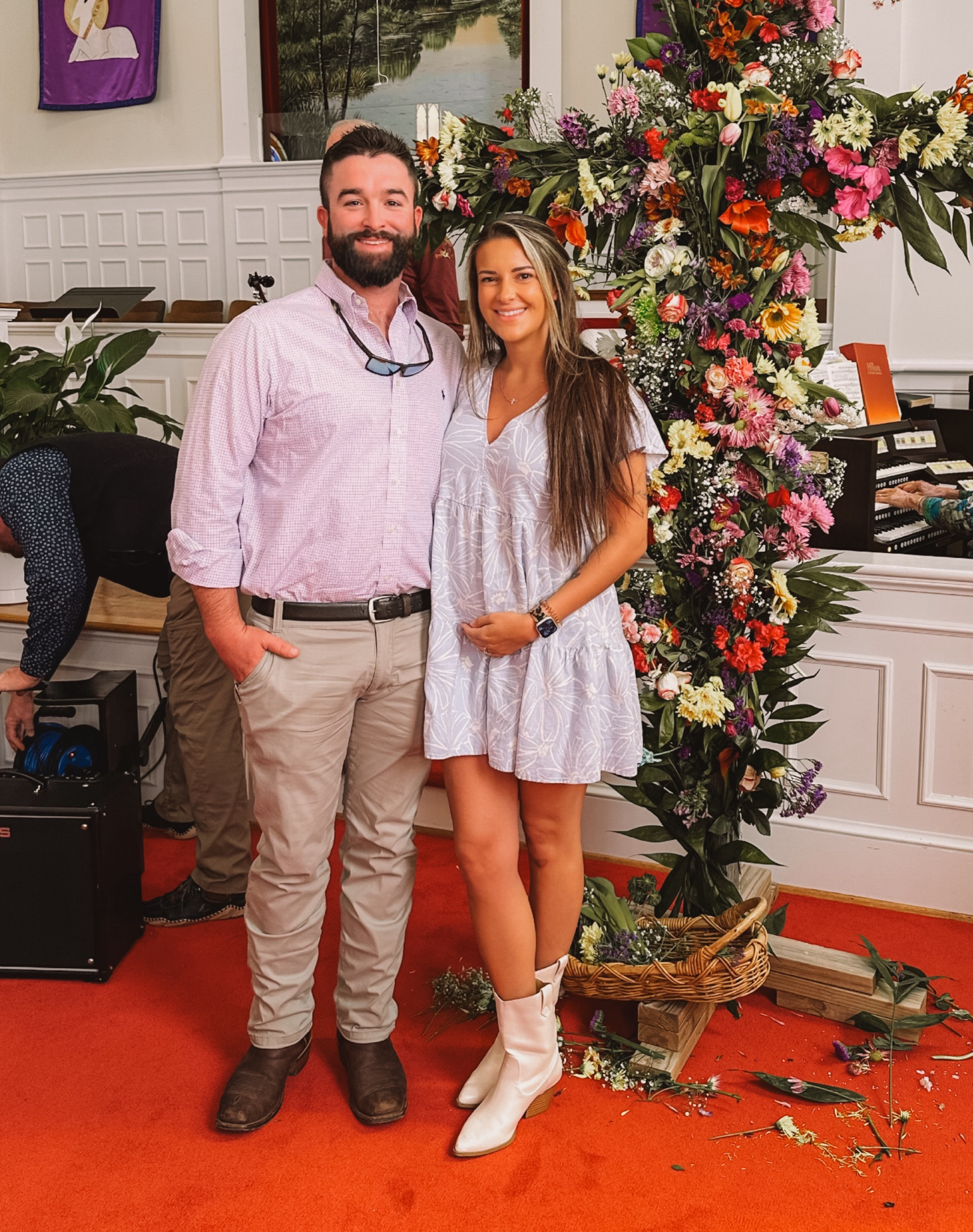 Sunday dress🌸  #maternitydress #sundaydress 

#LTKbaby #LTKfindsunder100 #LTKbump