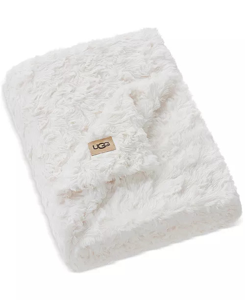 Adalee Faux Fur Throw, 50" x 70" | Macy's