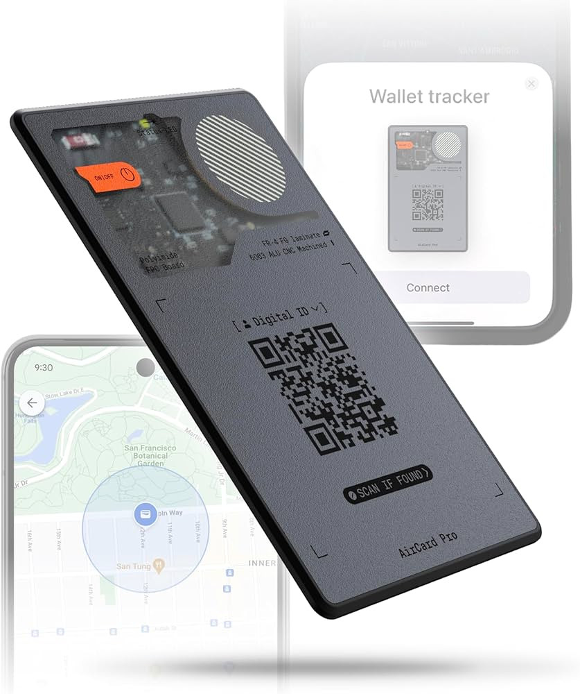 Rolling Square AirCard Pro Dual - Bluetooth Wallet Tracker - Compatibile with Both Apple iOS Find... | Amazon (US)