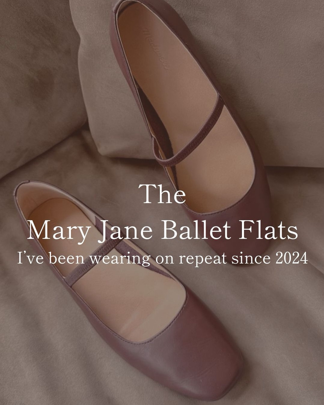 The Mary Jane ballet flats I've been wearing on repeat since 2024 😊 

💙 Nipa 
P.S. If you are a Madewell Insider, you get 25% sitewide (with exclusions). 

#balletflats #springstyle #maryjaneshoes 

#LTKSeasonal #LTKOver40 #LTKSaleAlert