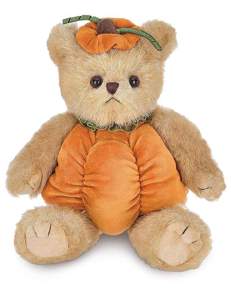 Bearington Izzy A. Pumpkin Plush, 10 Inch Halloween Stuffed Animal Teddy Bear | Amazon (US)
