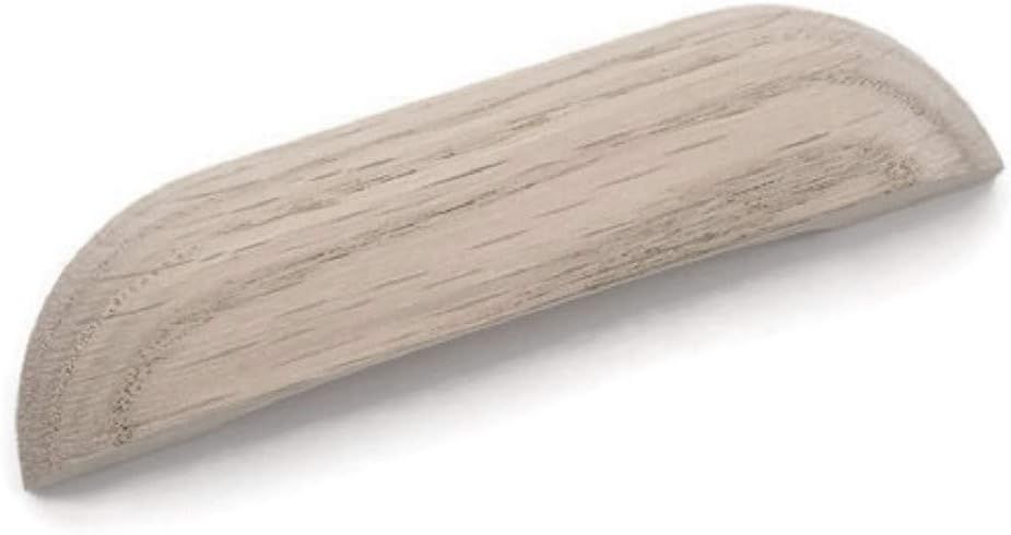 5" Plain Oak Desk Drawer Pulls - Carved Oak Wood Pulls for Antique Oak Desk - Roll Top Desk - Oak... | Amazon (US)