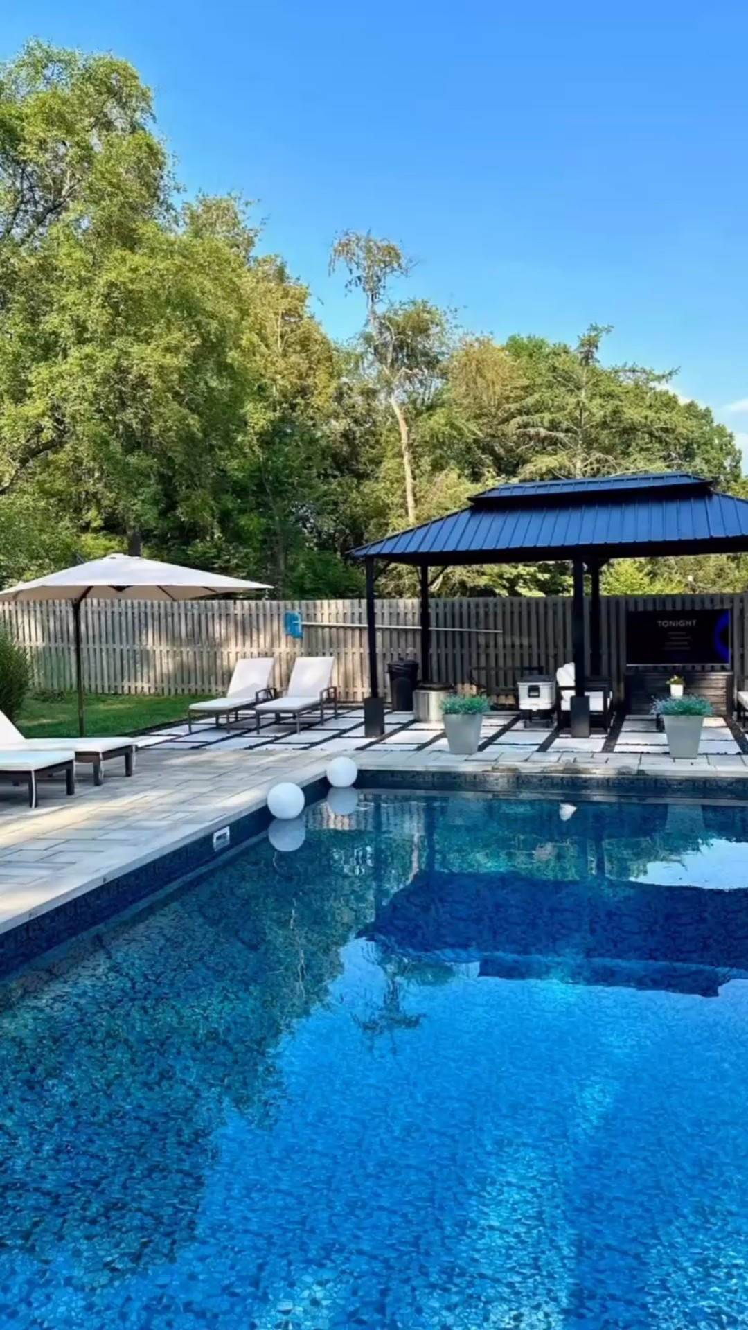 Installing this 12’ x 20’ gazebo/pergola was the best solution for some shade in our super sunny backyard! ✨

Affordable Outdoor Furniture
Summer Backyard
Outdoor Living
Neutral Home Decor

#LTKSwim #LTKHome #LTKFamily