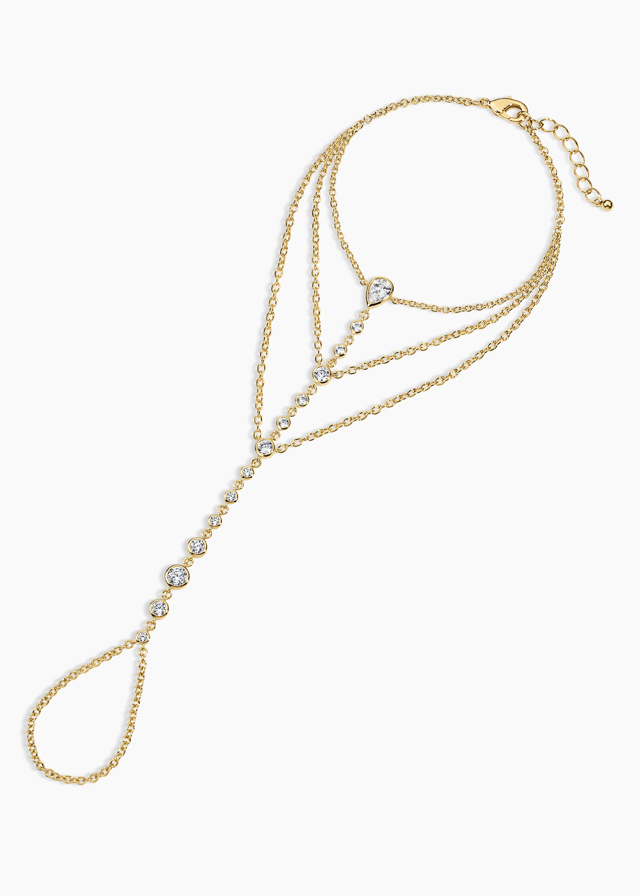 Bowie Hand Chain | Electric Picks Jewelry