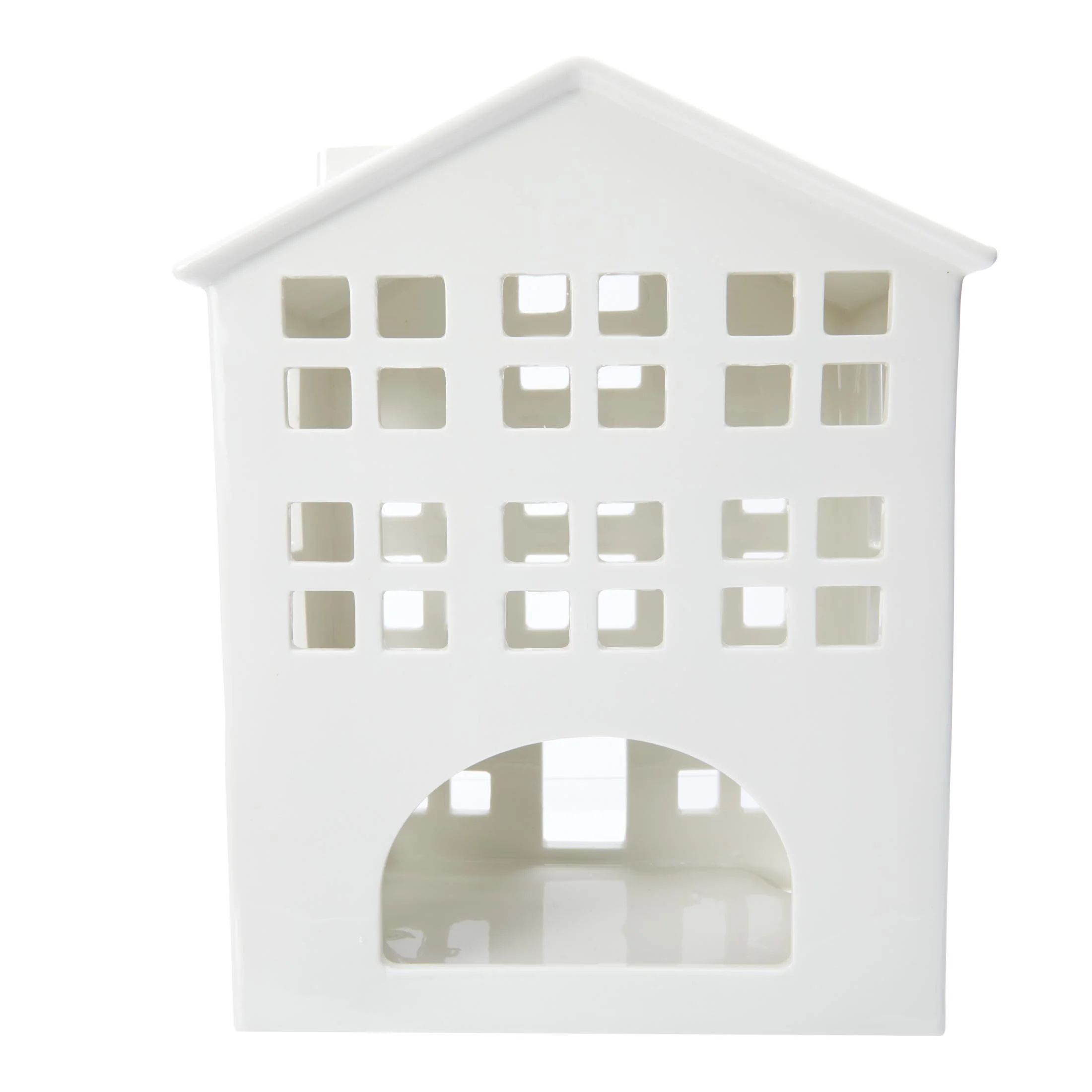 My Texas House, Large White Ceramic Farm House, 10 inch | Walmart (US)