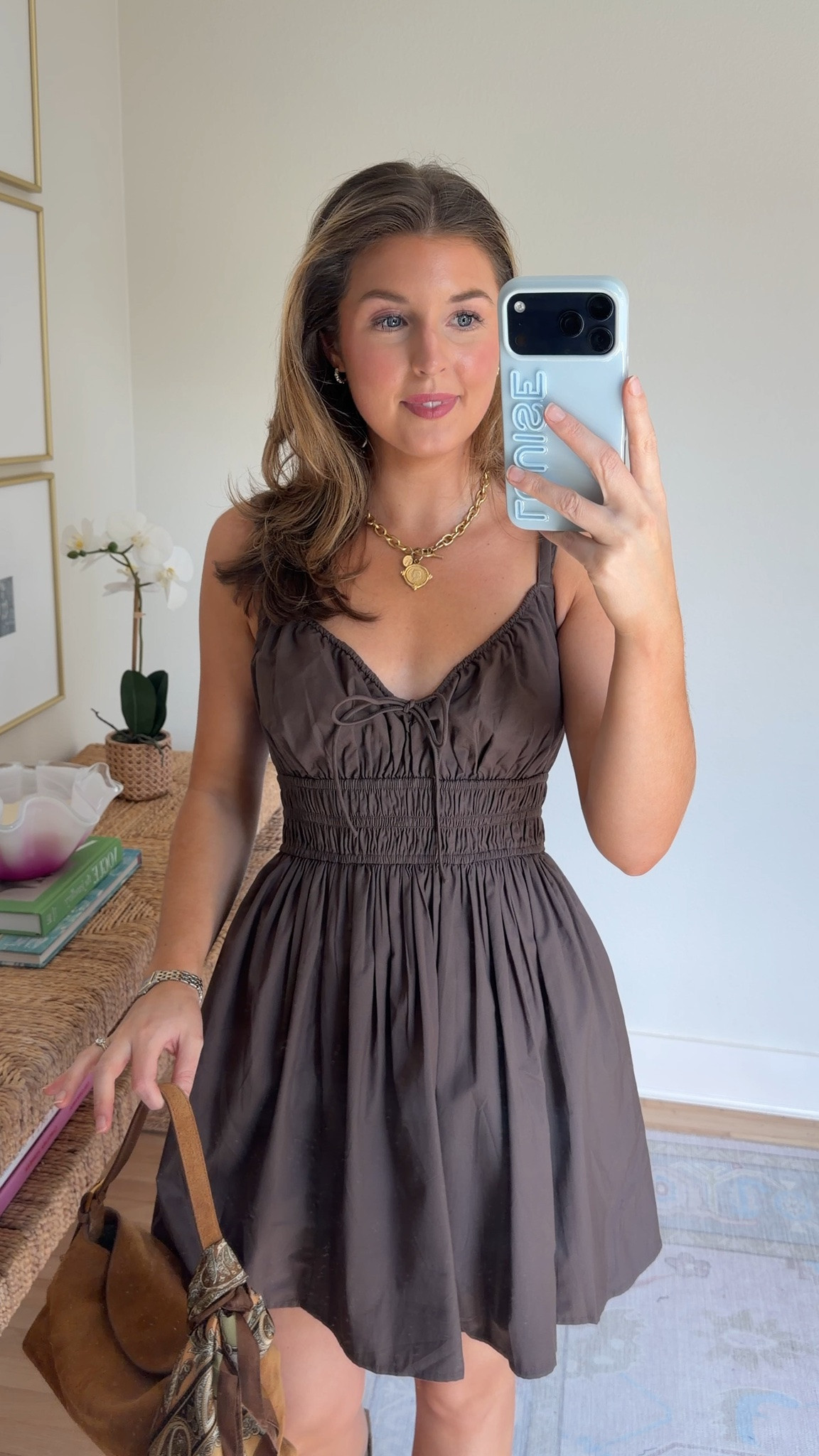 Fall outfit idea! Wearing a S in dress
