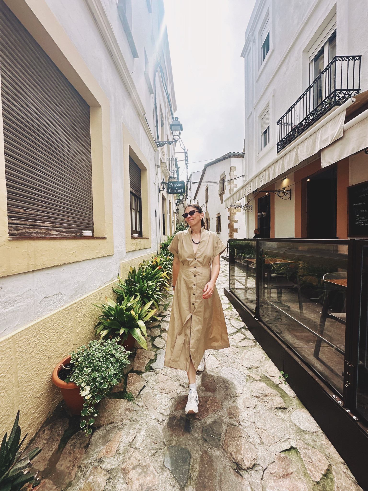 Perfect dress and the most comfy sneakers!

#LTKover40 #LTKshoecrush