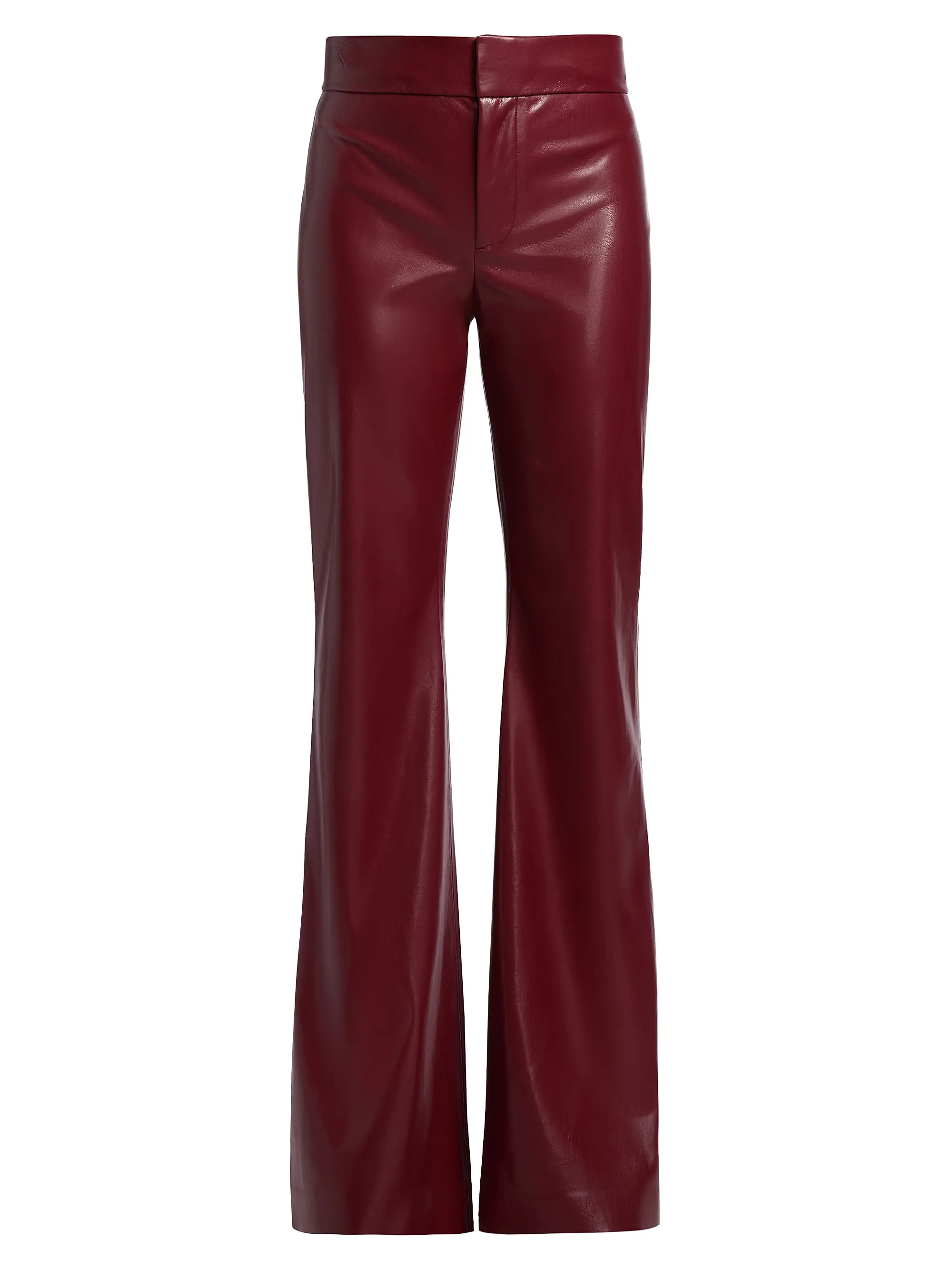 Andrew Faux-Leather Boot-Cut Pants | Saks Fifth Avenue