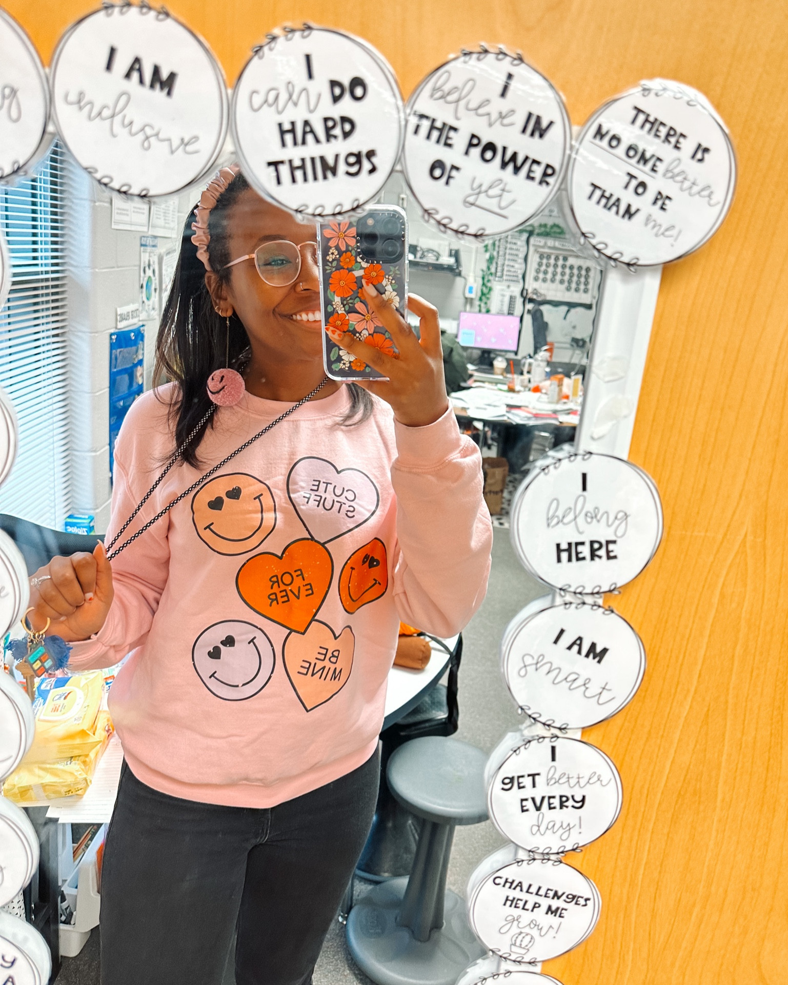 I love this sweetheart valentines sweatshirt. Gives all the valentines outfit vibes  

#LTKunder50 #LTKSeasonal #LTKworkwear