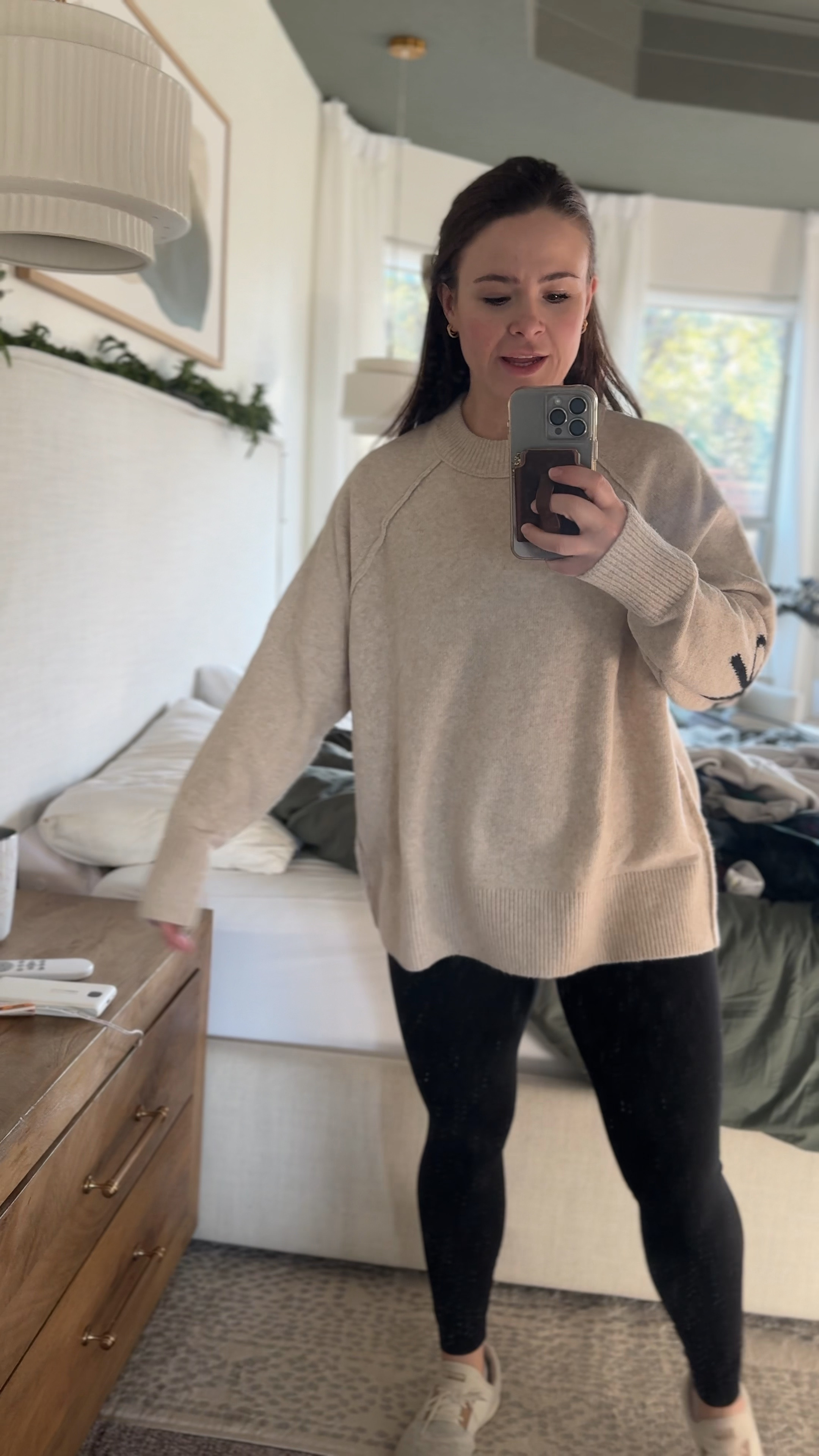 Soft bow sweater - oversized wearing a smalll

#LTKGiftGuide #LTKHoliday #LTKFindsUnder50