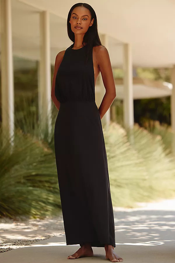 Jordan Nickson x Celandine Twist-Back T-Shirt Maxi Dress | Anthropologie (US)