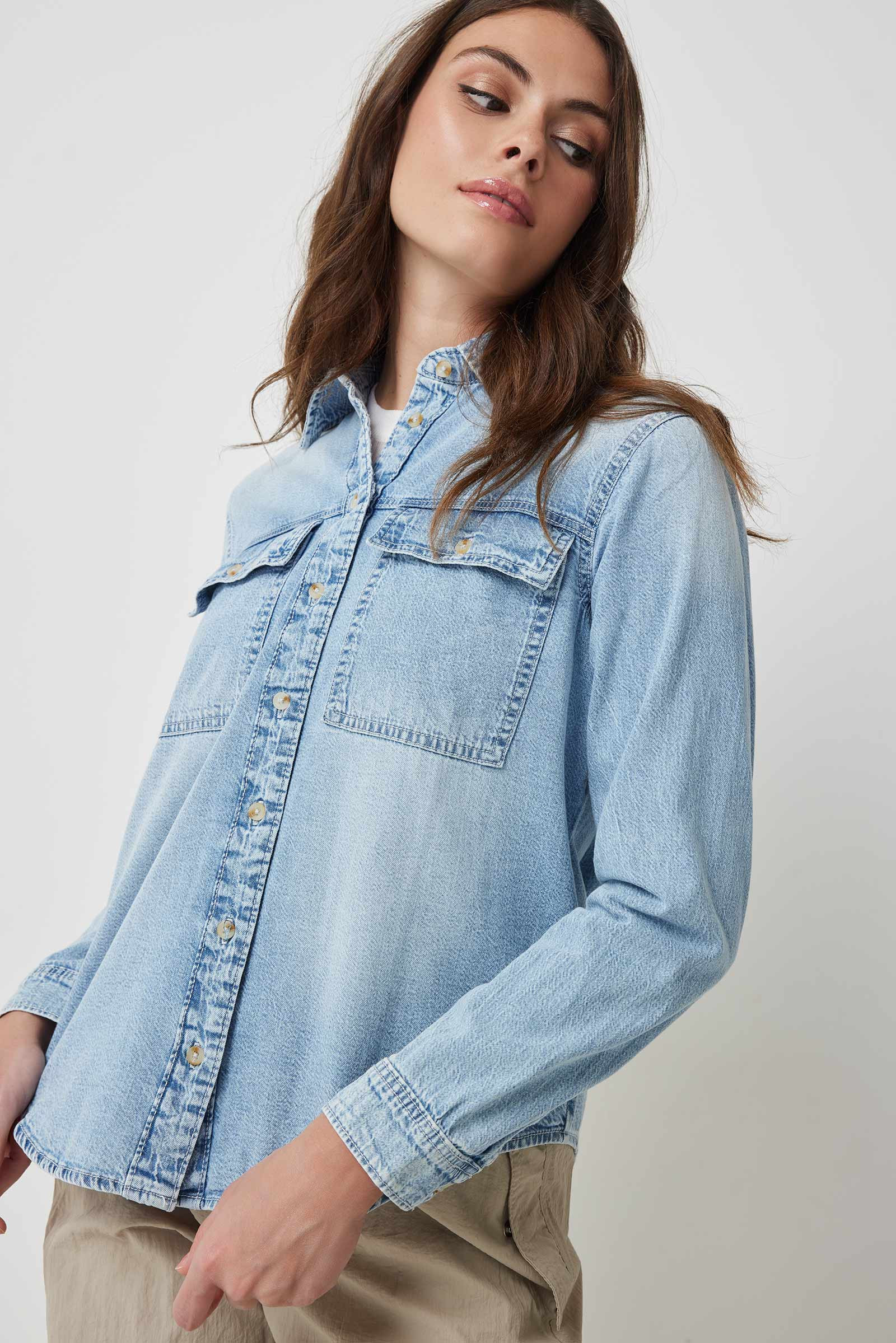 Classic Denim Shirt | Ardene