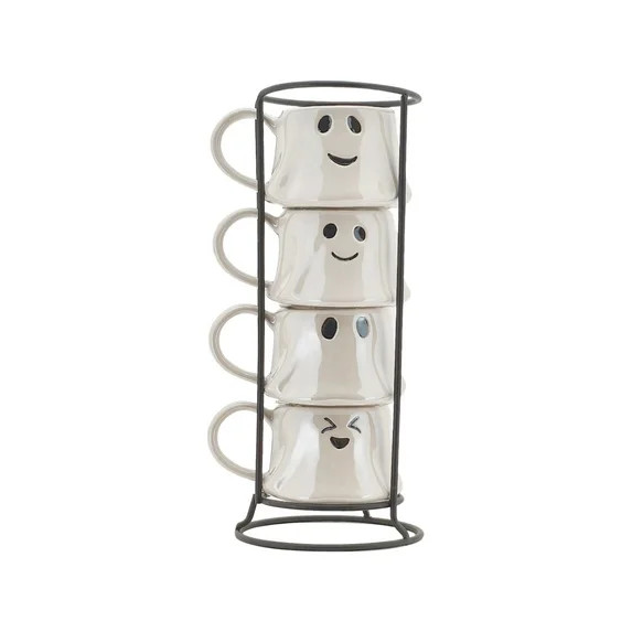 WAY TO CELEBRATE HALLOWEEN GHOST ESPRESSO MUG STACK | Walmart (US)