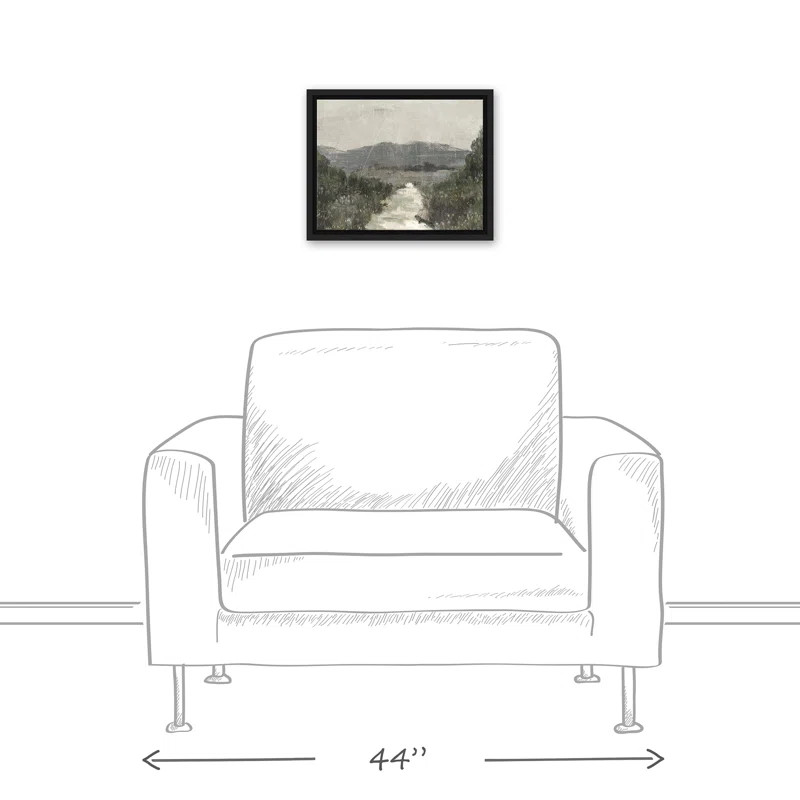 Millwood Pines Moody Green Landscape | Wayfair | Wayfair North America