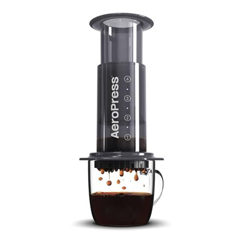 AeroPress Original Coffee and Espresso-style Maker, Barista Level Portable Coffee Maker with Chamber, Plunger, & Filters, Quick Coffee and Espresso Maker, Made in USA | Amazon (US)