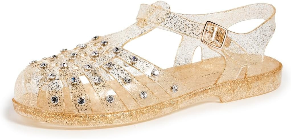Loeffler Randall Women's Rhys Jelly Sandals with Studs | Amazon (US)